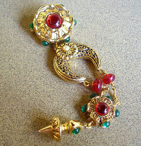 【送料無料】ジュエリー・アクセサリー ドミニクデナイーブブローチバロック1013  dominique denaive  broche baroque