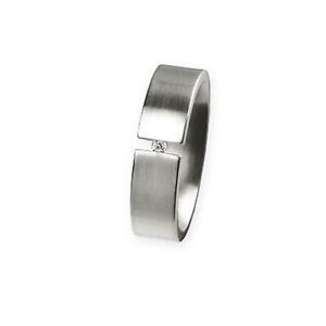 【送料無料】ジュエリー・アクセサリー エルンストデザインリングブリリアントスチールernstes design anello r204 acciaio brillante 0,02 ct tw si r206 r208