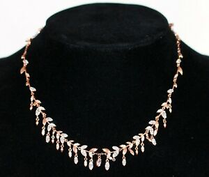 【送料無料】ジュエリー・アクセサリー スワロフスキーメイフライホワイトゴールデンローズネックレス?swarovski mayfly collana biancorosa dorato nuovo ? 249 27,287円