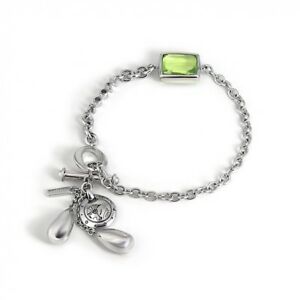 【送料無料】ジュエリー・アクセサリー ヨープシルバーグリーンブレスレットjoop bracciale verde argento jj0660