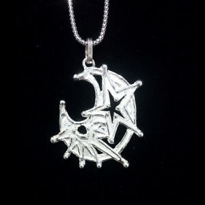 【送料無料】ジュエリー・アクセサリー シルバーペンダントルナソールステラciondolo da donna lunasolestella in argento 925 fatto a mano c220