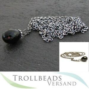 【送料無料】ジュエリー・アクセサリー トロルビーズファンタジーチェーンtrollbeads fantasy catena con onyx 90 cm