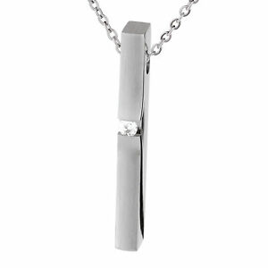 【送料無料】ジュエリー・アクセサリー セリオデザインソリッドステンレスアンペンダントserio design ciondolo an565 in acciaio inox massiccio con brillante 0035 ct twsi