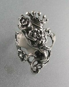 【送料無料】ジュエリー・アクセサリー アールヌーボーリングプリンセス9901022 925er art nouveau anello principessa nuovo tgl 58