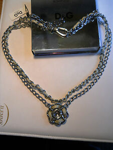 【送料無料】ジュエリー・アクセサリー チェーンチェーンネックレスcollana damp;g chains 2 catene dj0309