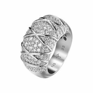 【送料無料】ジュエリー・アクセサリー ジュープシルバーウィメンズリングロゼジルコーニモザイクjoop anello da donna argento rose zirconi mosaics jprg 90724a