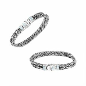 【送料無料】ジュエリー・アクセサリー パールスターリングシルバーブレスレットargento sterling bracciale con madreperla ab1102mop191cm