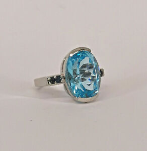 【送料無料】ジュエリー・アクセサリー シルバーブロトパスマルカシットリングヴィンテージ9927779 925er argento blautopasmarkasitring gr54 vintage
