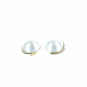 【送料無料】ジュエリー・アクセサリー ゴールドメタルクリップイヤリングlanvin gold metal orecchini a clip
