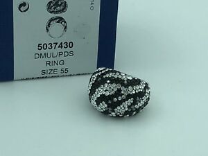 【送料無料】ジュエリー・アクセサリー swarovski 5037430 ring misura 55 merce nuova con contenitore