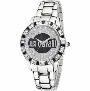 【送料無料】ジュエリー・アクセサリー ジャストカヴァッリアイススチールグリッターorologio da polso donna just cavalli ice r7253169025 acciaio brillantini