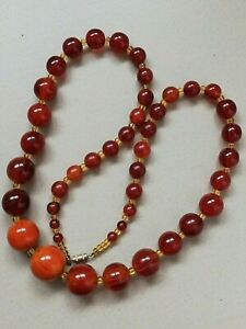 【送料無料】ジュエリー・アクセサリー コリアーアンシアンアンペルルダンブルcollier ancien en perles dambre