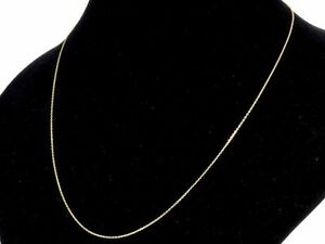 【送料無料】ジュエリー・アクセサリー コリアーアンオアシェーヌフォルセcollier en or 18 kt chaine forcee longueur 45 cm