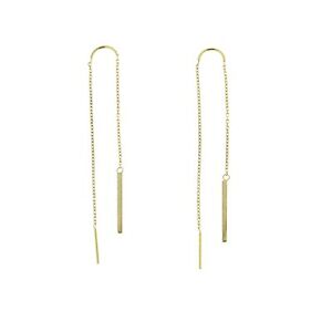 【送料無料】ジュエリー・アクセサリー ブークルドオエイユガイアナゼチェーンチューブboucles doreilles guyanaise chainetube or