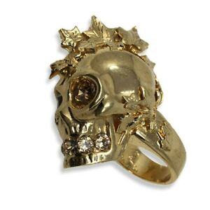 【送料無料】ジュエリー・アクセサリー アレクサンダーマックイーンスカルリングサイズalexander mcqueen impreziosito skull ringtaglia 11