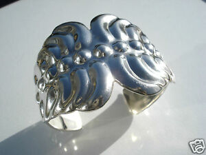 【送料無料】ジュエリー・アクセサリー グランドブレスレットマンシェットヴィンテージアンアージェントマッシフgrand bracelet manchette vintage en argent massif63,8 gr