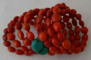【送料無料】ジュエリー・アクセサリー ターコイズブラジルラップブレスレットbrazilian wrap bracciale con turchese