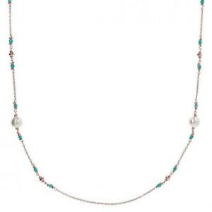 【送料無料】ジュエリー・アクセサリー ブロンザリューレレディースネックレスブロンズローズゴールドパールcollana bronzallure donna wsbz01092azprl_0 bronzo oro rosa perla