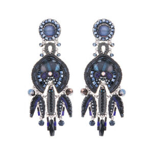 【送料無料】ジュエリー・アクセサリー アヤラバークラシックコレクションラブジェットイヤリングayala bar classic collection extra large love orecchini jet