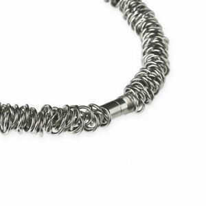 【送料無料】ジュエリー・アクセサリー セリオデザインエビータコリアーネックレスステンレスセンチコリアーserio design edvita collier collana k134 acciaio inox 42 cm collier nuovo