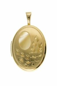 【送料無料】ジュエリー・アクセサリー ゴールドオーバル9ct oro 16mm modellato ovale