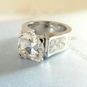 【送料無料】ジュエリー・アクセサリー モイッサニテリングニアホワイトエンゲージメントカーブスターリングシルバーmoissanite anello vvs vicino bianco curvo di fidanzamento 925 argento sterling