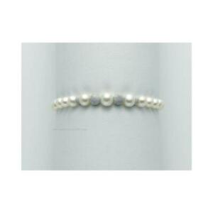 【送料無料】ジュエリー・アクセサリー ブレスレットホワイトパールbracciale yukiko donna pbr1969y perle bianco