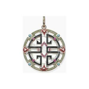 【送料無料】ジュエリー・アクセサリー ペンダントトーマスサボマルチカラーciondolo donna thomas sabo pe7933857 multicolore