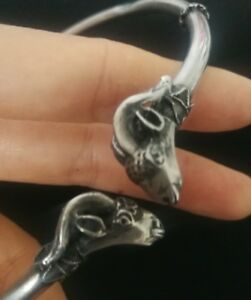 【貨物輸送無料】宝飾品・付属品 コリアーベリエアンシアンアンアルジャンマッシフcollier belier ancien en argent massif