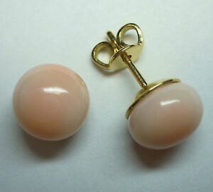 【送料無料】ジュエリー・アクセサリー イヤリングゴールドコーラルナチュラルピンクイヤリングorecchini oro 750 e corallo rosa naturale raffinati orecchini nuovi garanzia