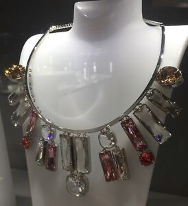 【貨物輸送無料】宝飾品・添え物 アトリエスワロフスキービッグネックレス￡authentic atelier swarovski grande nilo collana rrp ￡ 399