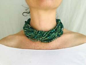 【貨物輸送無料】宝飾品・付属品 スレッドロマーノガラスネックレスvari fili romano vetro collana