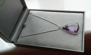 【貨物輸送無料】宝飾品・佩び物 ラリックグランデヴィンテージアメジストペンダントファビュラス?レアlalique grande vintage ametista ciondolo, che trova favoloso ~ raro