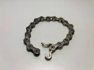 【貨物輸送無料】宝飾品・付属物 レアチェーンシルバーブレスレットパルセラデプラタセンチメートルvery rare  chain silver 925 bracelet  pulsera cadena de plata 925  22,5 珊