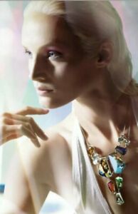 【送料無料】ジュエリー・アクセサリー スワロフスキーイブニングネックレスswarovski collana da sera