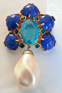 【送料無料】ジュエリー・アクセサリー ケネットジェイレーンブローチヴィンテージレアkennet jay lane broche vintage rare tbe