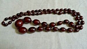 【送料無料】ジュエリー・アクセサリー チェリーアンバーベークライトネックレスcollana cherry amber bakelite