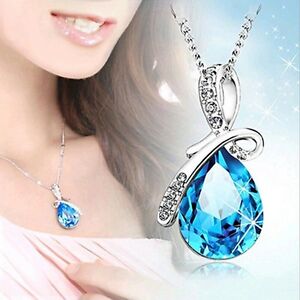 【送料無料】ジュエリー・アクセサリー クリスタルレディースペンダントネックレスcrystal collane ciondoli donna