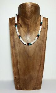【送料無料】ジュエリー・アクセサリー チェーンチェーンシェルカラフルターコイズサーファーcollana catena conchiglia colorato turchese surfista uomo donna, 38cm, 40cm, 42cm, 45cm