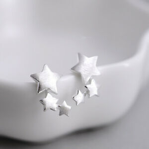 【送料無料】ジュエリー・アクセサリー イヤリングシルバーボタンイヤリングorecchini 3 stelle argento 925 orecchini a bottone