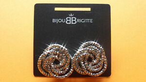 【送料無料】ジュエリー・アクセサリー コスチュームジュエリージュエリーイヤリングイヤリングシルバーメッキcostume jewelry bigiotteria orecchini earring silver plated circa 2 cm