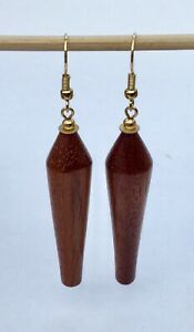 【送料無料】ジュエリー・アクセサリー マホガニーイヤリングorecchini in legno di mogano