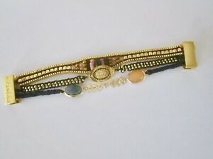 【貨物輸送無料】宝飾品・添え物 ブレスレットヒパネマドレテールbracelet hipanema dore taille s