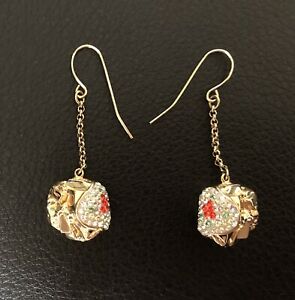 【送料無料】ジュエリー・アクセサリー オリジナルスワロフスキーイヤリングorecchini swarovski originali|hokushin