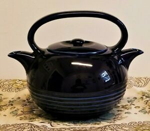 【送料無料】キッチン用品・食器・調理器具・陶器　アメリカヴィンテージで作られたホールによるツインスパウト中国ティーポットTwin Spout China tea pot by HALL Made in USA Vintage
