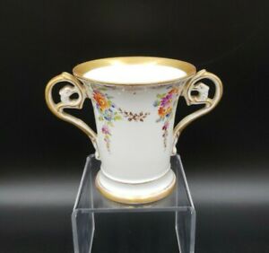 【送料無料】キッチン用品・食器・調理器具・陶器　リチャード・クレム・ドレスデンダブルハンドルカップエクセレントRichard Klemm Dresden Double Handled Cup EXCELLENT