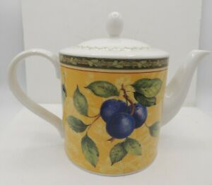 海外最新 楽天市場 送料無料 キッチン用品 食器 調理器具 陶器 ロイヤル ドルトン ヴィンテージ オーチャード ティーポット リッドファインチャイナroyal Doulton Vintage Orchard Teapot With Lid Fine China Hokushin 国際ブランド Tadawul Ly