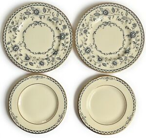 【送料無料】キッチン用品・食器・調理器具・陶器　ロイヤル・ドゥルトンジョセフィーヌゴールドプレートロットランチサラダデザートバターRoyal Doulton Josephine Gold 4 Plate Lot Lunch Salad Dessert Bread Butter 5235