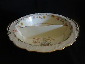 【送料無料】キッチン用品・食器・調理器具・陶器　ノリ竹中国木星丸い分割野菜サービングボウルNoritake China - #3542 - Jupiter - Round Divided Vegetable/Serving Bowl