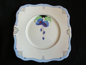【送料無料】キッチン用品・食器・調理器具・陶器　珍しいアールデコツカン中国手描きケーキパンプレートRARE ART DECO TUSCAN CHINA #760A HAND-PAINTED 9 CAKE/BREAD PLATE 1936- EX+ 15,826円